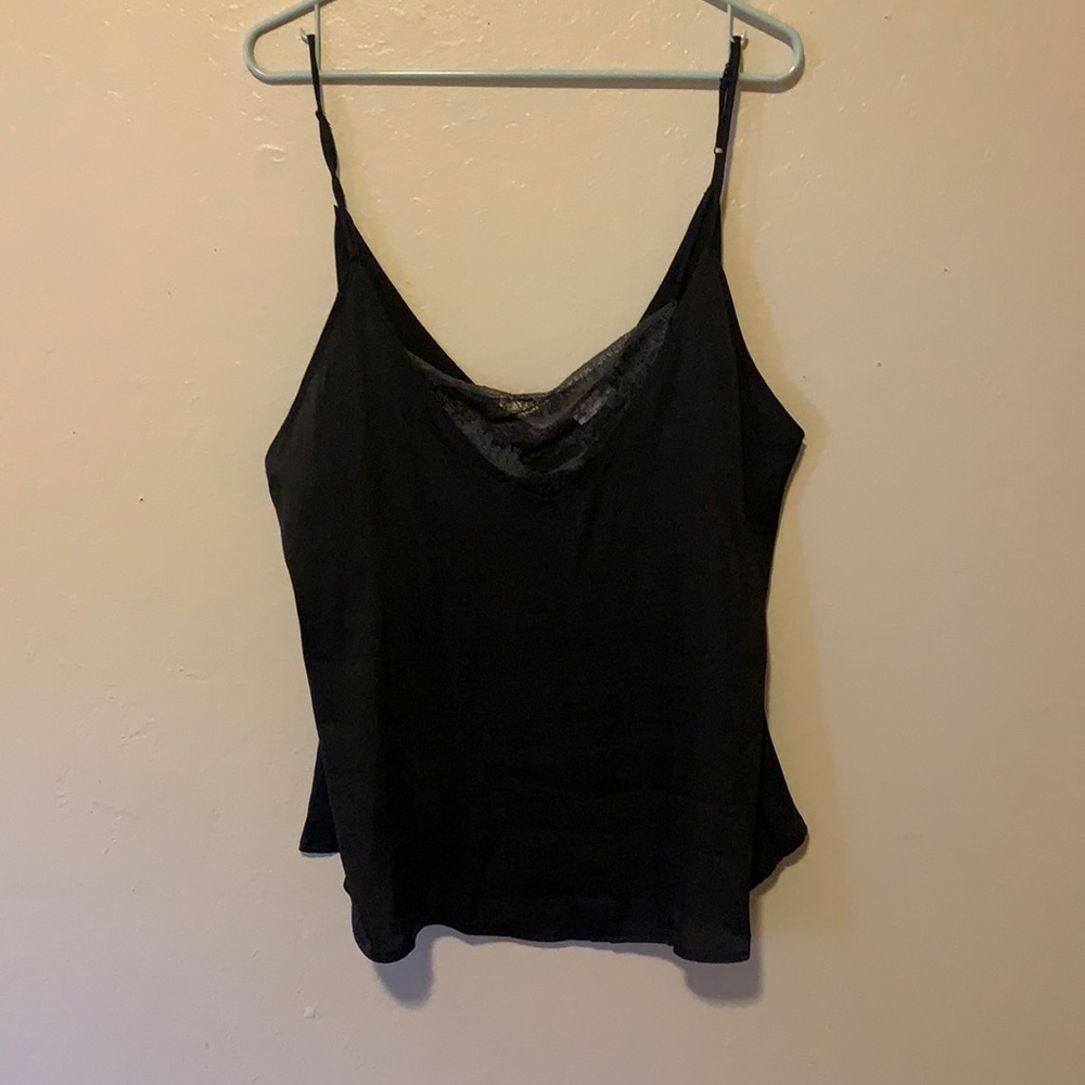 Free People Black Camisole NWOT